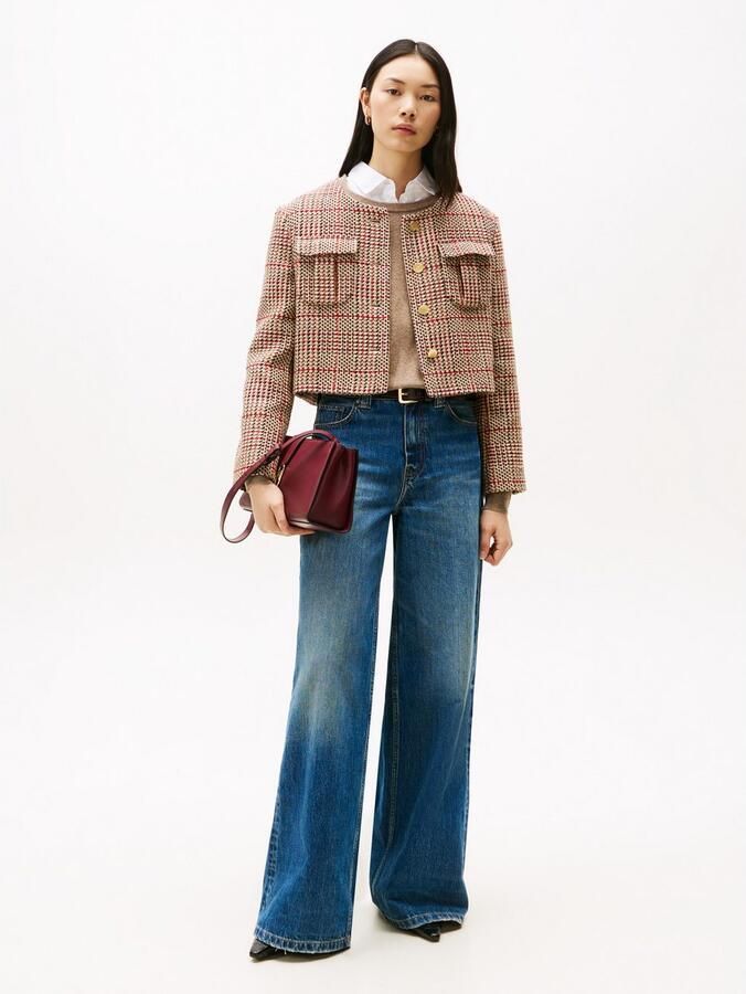 Tommy Hilfiger Korte blazer TWEED LADY JACKET - Foto 2