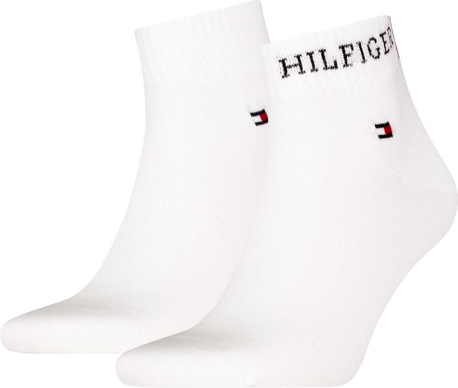 Tommy Hilfiger Korte sokken TH MEN QUARTER 2P HILFIGER TAB (2 paar) - Foto 2