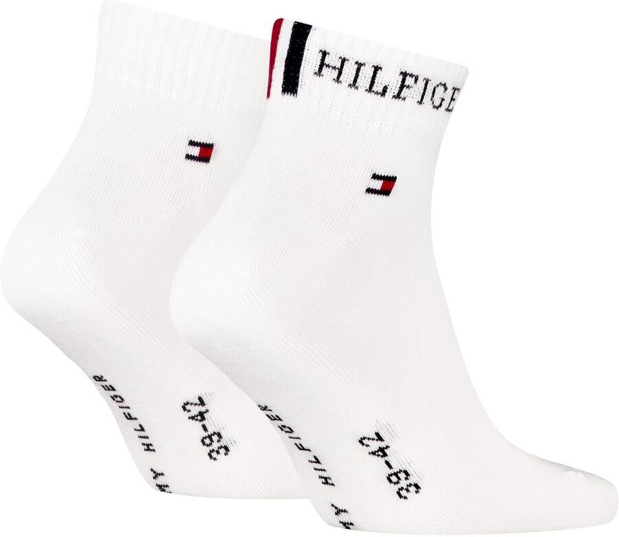 Tommy Hilfiger Korte sokken TH MEN QUARTER 2P HILFIGER TAB (2 paar)