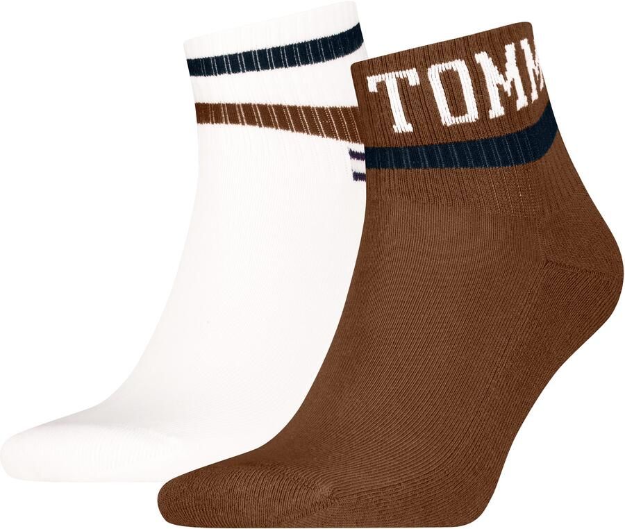 Tommy Hilfiger Korte sokken TH UNI TJ QUARTER 2P SPORT (Set van 2) - Foto 2