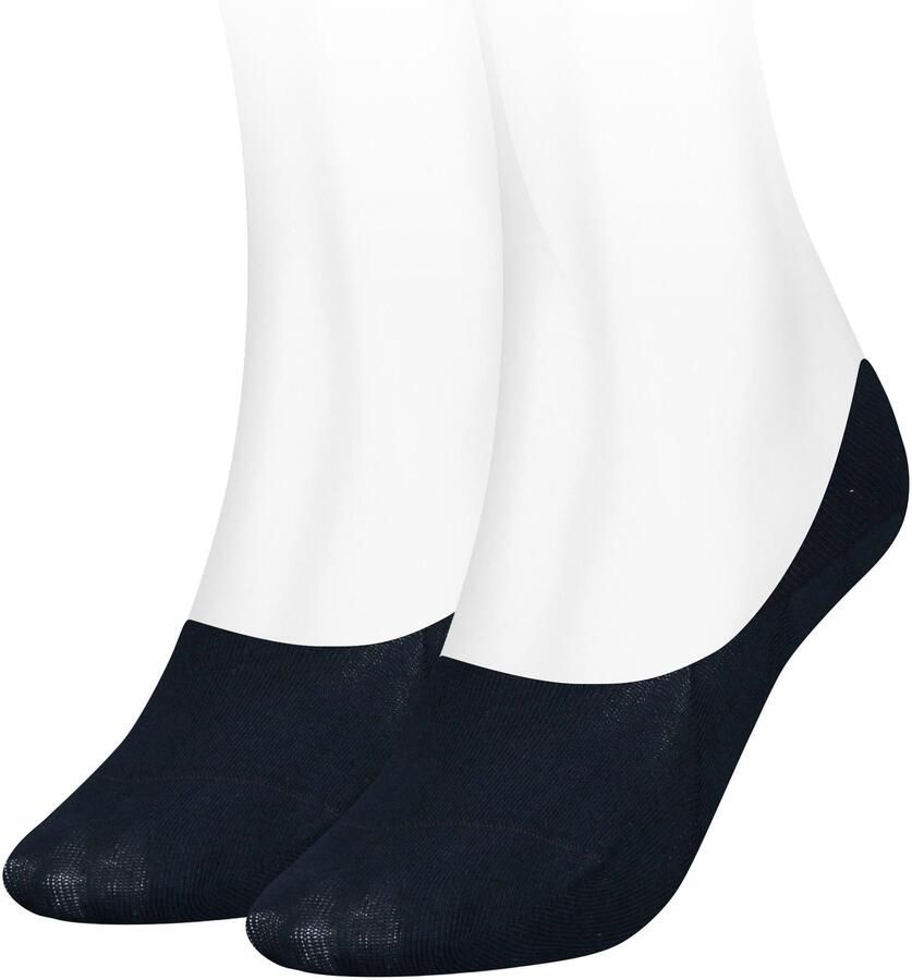 Tommy Hilfiger Kousenvoetjes TH WOMEN FOOTIE 2P met geborduurd logo (set 2 paar 2 paar) - Foto 2