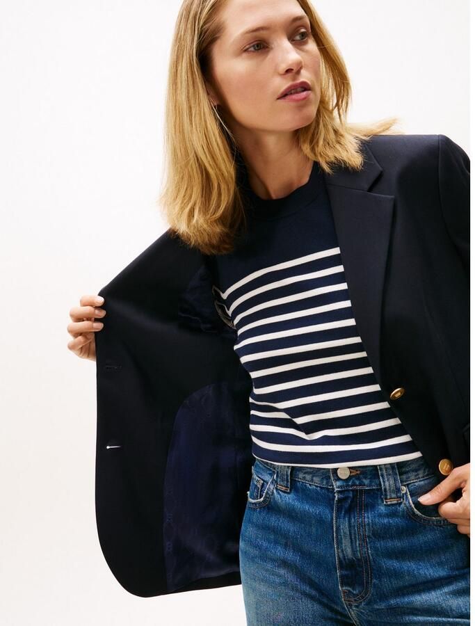 Tommy Hilfiger Lange blazer TIMELESS WOOL REG STRT SB BLAZER - Foto 2