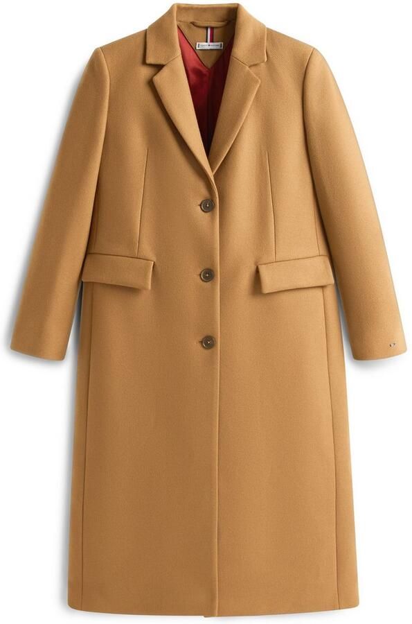TOMMY HILFIGER Dames Jassen Classic Sb Wool Reg Maxi Coat Camel - Foto 8