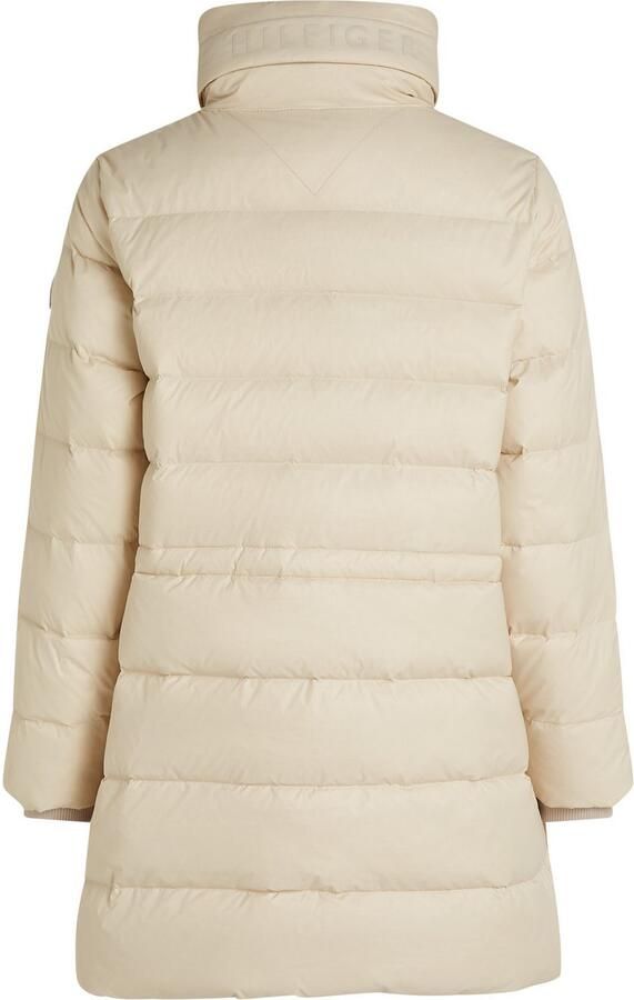 Tommy Hilfiger Lange jas met gestempeld logo - Foto 2