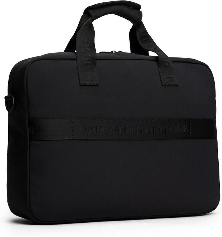 Tommy Hilfiger Laptoptas TH COMMUTER COMPUTER BAG unisex-computertas draagtas met rv-buitenzak - Foto 2