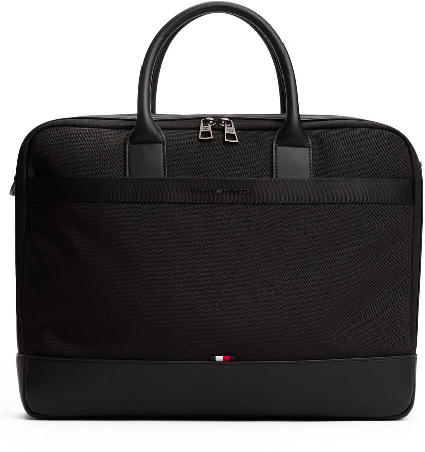 Tommy Hilfiger Laptoptas TH NYLON TRAVEL COMPUTER BAG zakelijke tas messenger bag ideaal voor zakenreis - Foto 4