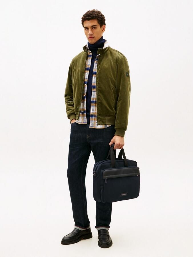 Tommy Hilfiger Laptoptas TH NYLON WORKBAG unisex schoudertas zakelijke tas met voorvak - Foto 4