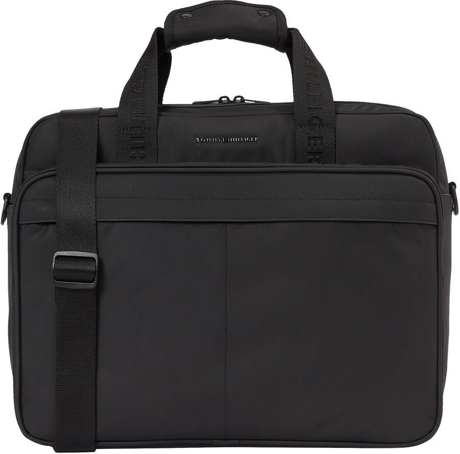 Tommy Hilfiger Laptoptas TH REPREVE COMPUTER BAG unisex werktas handtas met handvatversterker - Foto 7