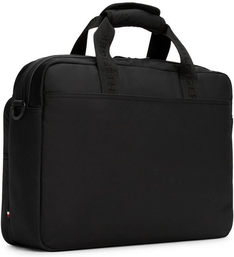 Tommy Hilfiger Laptoptas TH REPREVE COMPUTER BAG unisex werktas handtas met handvatversterker - Foto 4