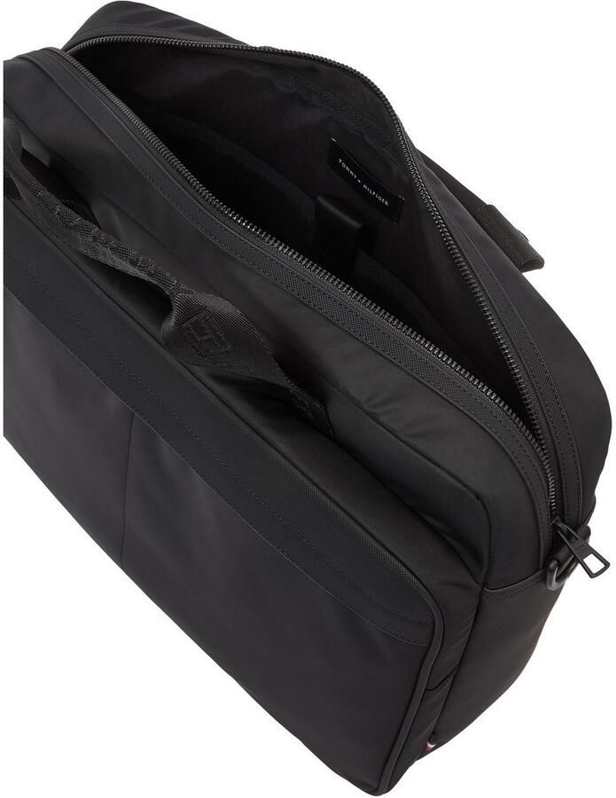 Tommy Hilfiger Laptoptas TH REPREVE COMPUTER BAG unisex werktas handtas met handvatversterker - Foto 5