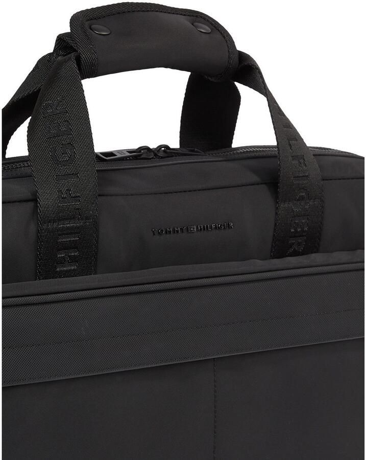 Tommy Hilfiger Laptoptas TH REPREVE COMPUTER BAG unisex werktas handtas met handvatversterker - Foto 3