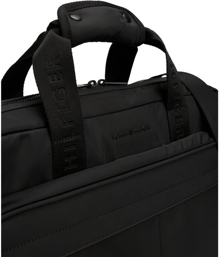 Tommy Hilfiger Laptoptas TH REPREVE COMPUTER BAG unisex werktas handtas met handvatversterker - Foto 2