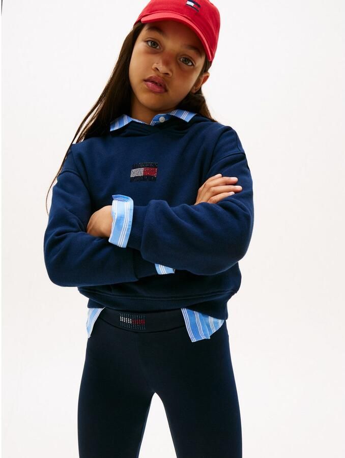 Tommy Hilfiger Legging RHINE STONE LEGGING Kinderen tot 16 jaar