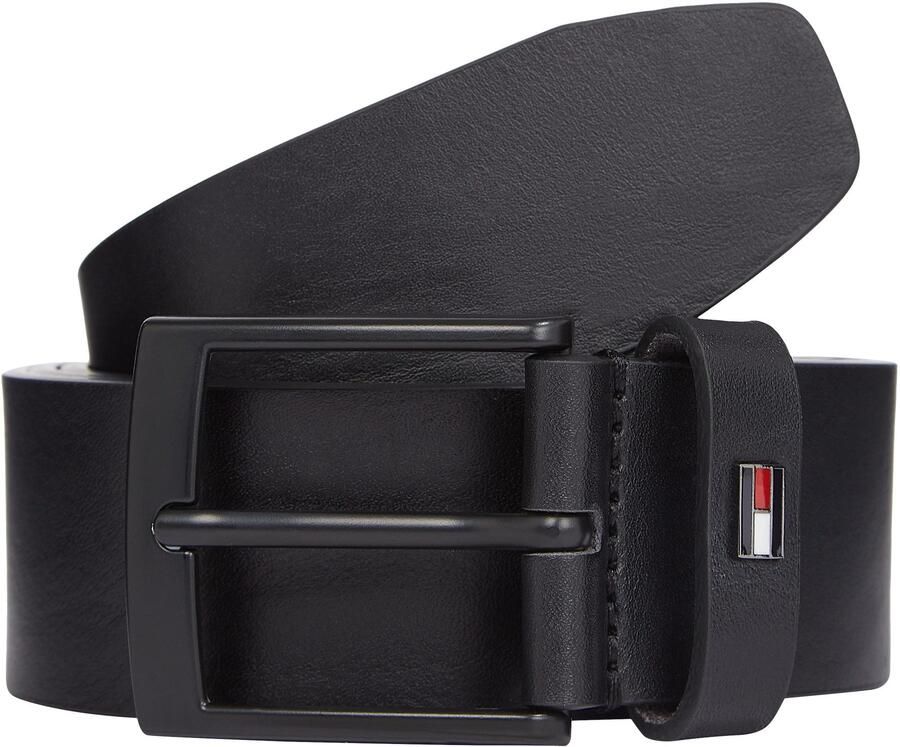 Tommy Hilfiger Leren riem ADAN 3.5 EXT Metalen logopatch eenvoudige doornsluiting - Foto 15