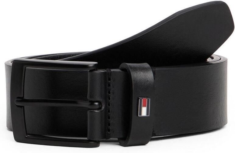 Tommy Hilfiger Leren riem ADAN 3.5 EXT Metalen logopatch eenvoudige doornsluiting - Foto 13