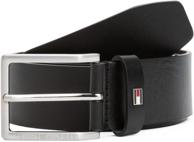 Tommy Hilfiger Leren riem ADAN 3.5 EXT Metalen logopatch eenvoudige doornsluiting - Foto 11