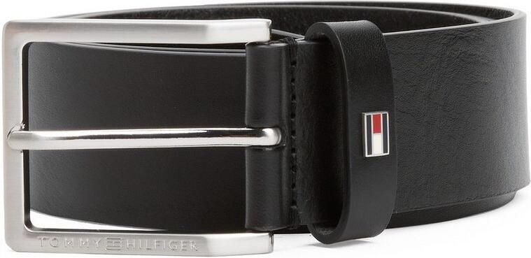 Tommy Hilfiger Leren riem ADAN 3.5 EXT Metalen logopatch eenvoudige doornsluiting - Foto 14