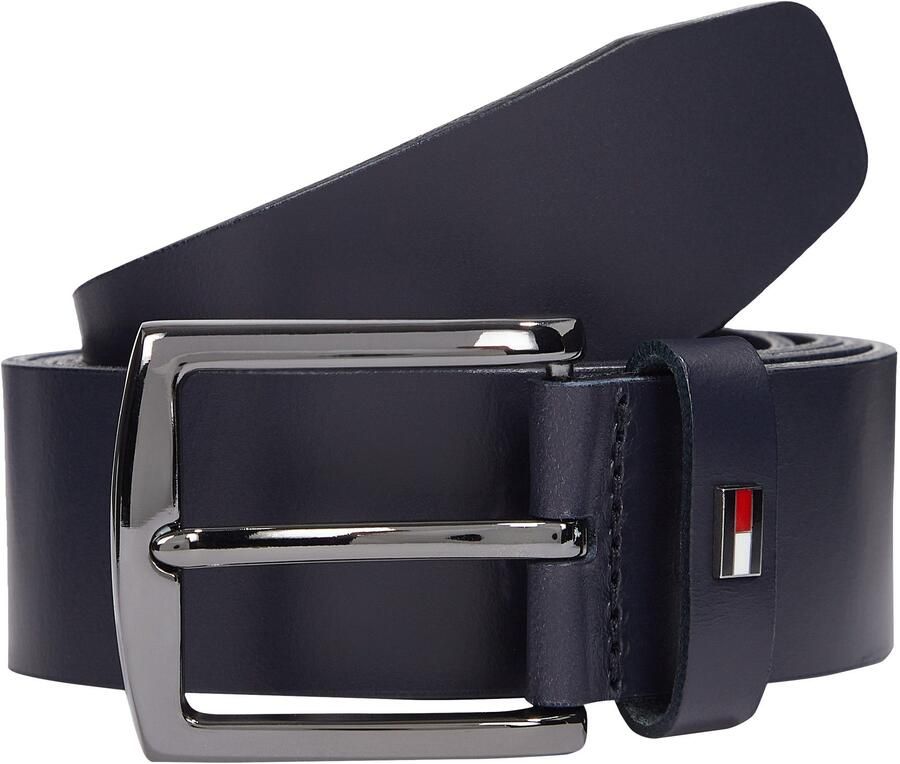 Tommy Hilfiger Leren riem DENTON 3.5 EXT Eenvoudige gesp metalen logo - Foto 7