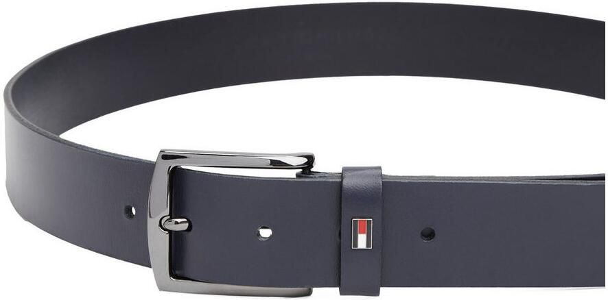 Tommy Hilfiger Leren riem DENTON 3.5 EXT Eenvoudige gesp metalen logo - Foto 4