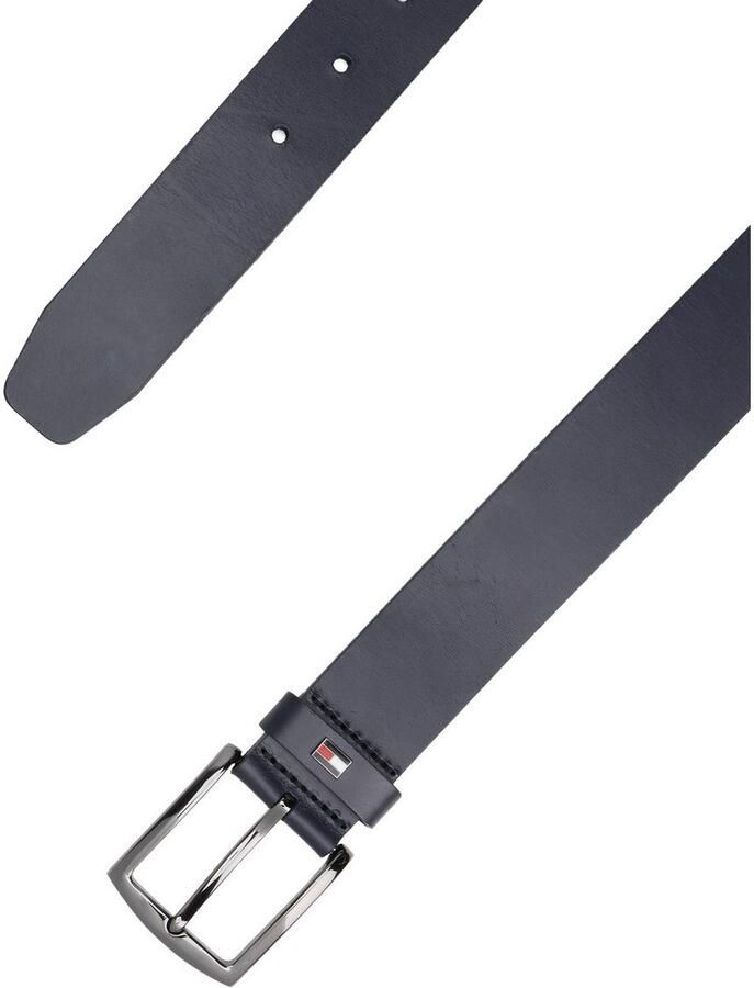 Tommy Hilfiger Leren riem DENTON 3.5 EXT Eenvoudige gesp metalen logo - Foto 3