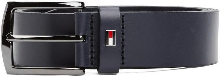 Tommy Hilfiger Leren riem DENTON 3.5 EXT Eenvoudige gesp metalen logo - Foto 6