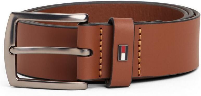 Tommy Hilfiger Leren riem DENTON 3.5 EXT Eenvoudige gesp metalen logo - Foto 3