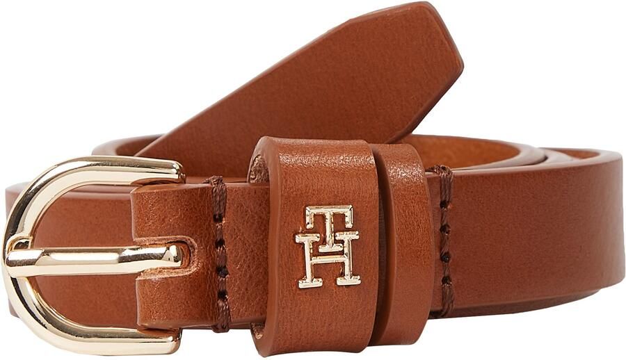Tommy Hilfiger Leren riem ESSENTIAL EFFORTLESS 1.5 Ovale eenvoudig pin sluiting logo-embleem - Foto 3