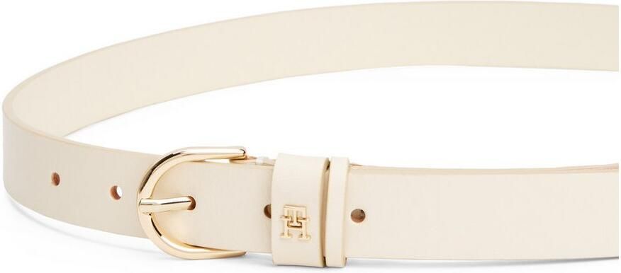 Tommy Hilfiger Leren riem ESSENTIAL EFFORTLESS 2.5 GOLD Logo-embleem zachte haptiek ovale eenvoudige pin sluiting - Foto 5