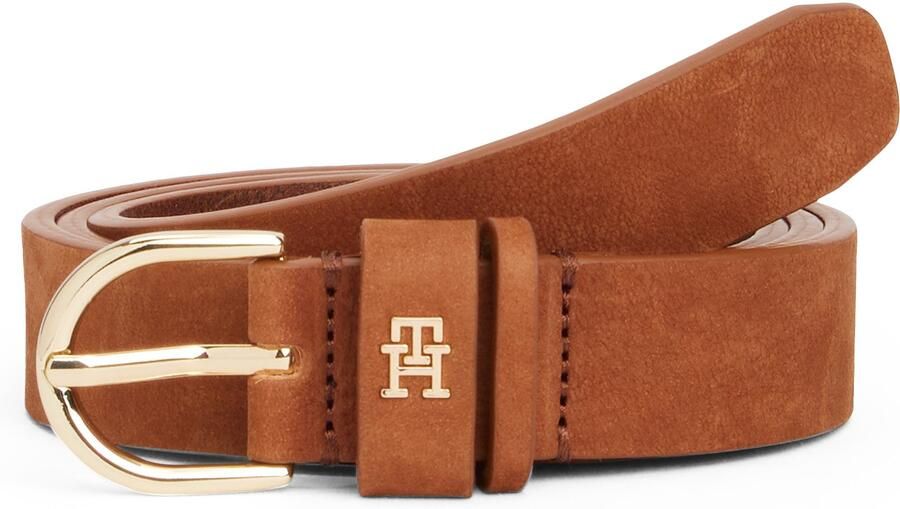 Tommy Hilfiger Leren riem ESSENTIAL EFFORTLESS NUBUCK 3 5 cm fluweelachtig licht opgeruwd - Foto 2