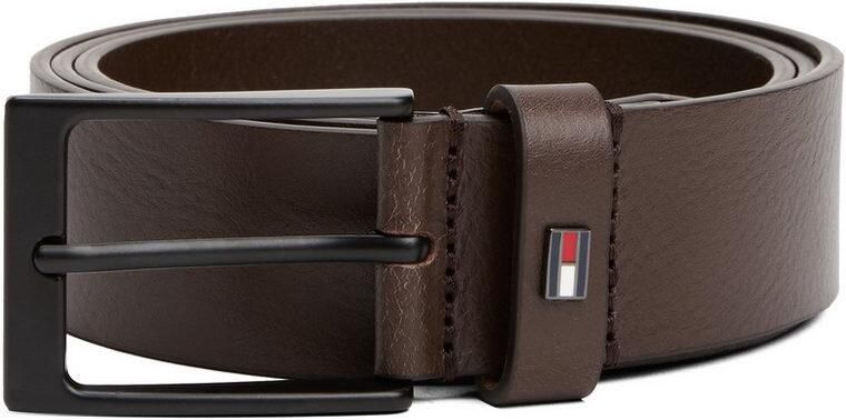 Tommy Hilfiger Leren riem LAYTON 3.5 Metalen patch eenvoudige doornsluiting - Foto 7