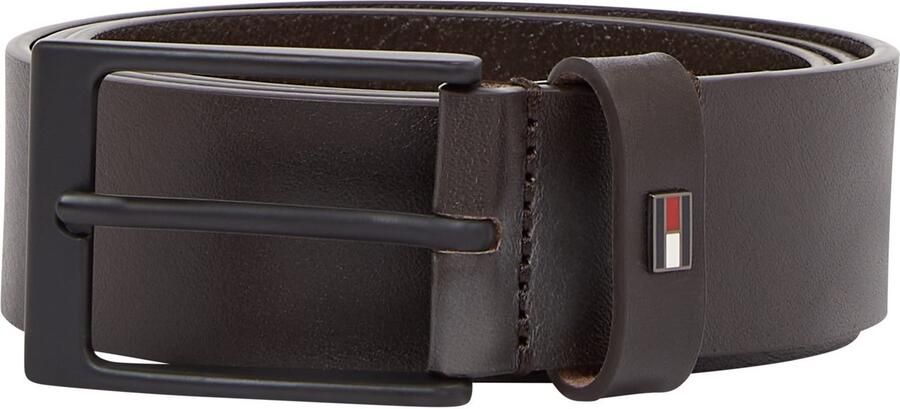 Tommy Hilfiger Leren riem LAYTON 3.5 Metalen patch eenvoudige doornsluiting - Foto 5