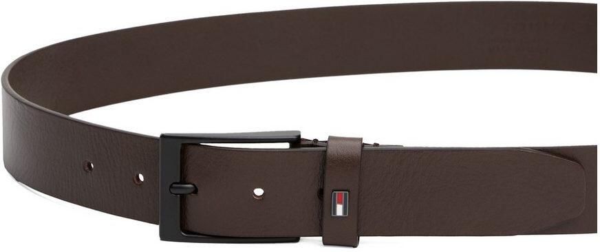 Tommy Hilfiger Leren riem LAYTON 3.5 Metalen patch eenvoudige doornsluiting - Foto 6