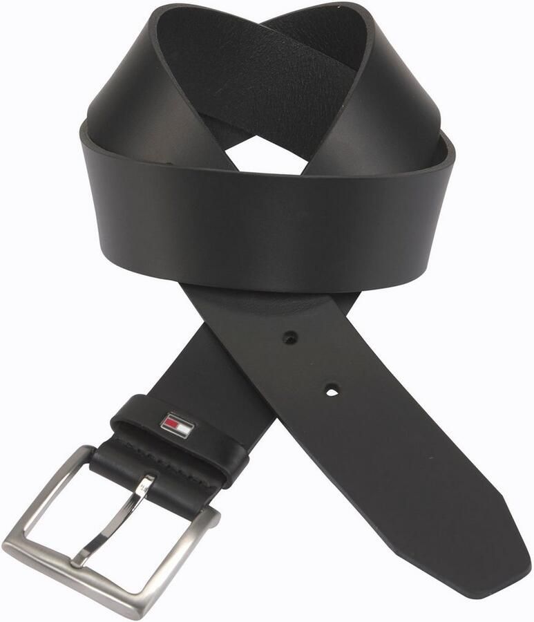 Tommy Hilfiger Leren riem New Denton 4 cm NEW DENTON RIEM met vlag-logo lus - Foto 4