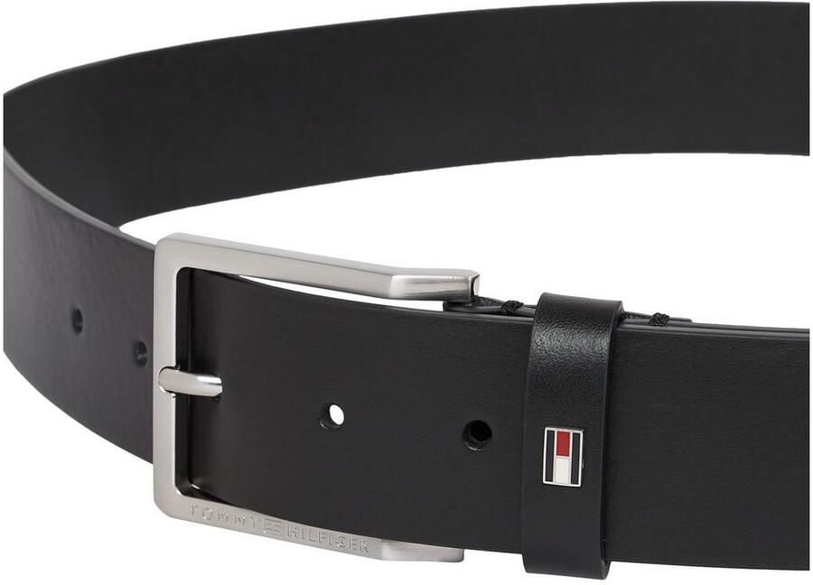Tommy Hilfiger Leren riem OLIVER 4.0 Verstelbaar in maat merkembleem van metaal - Foto 2
