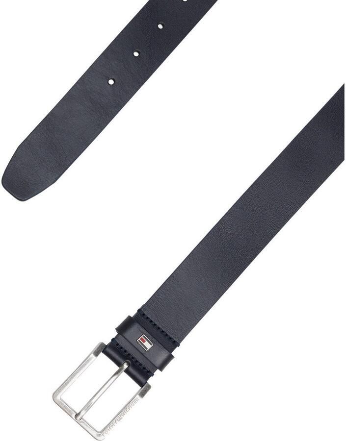 Tommy Hilfiger Leren riem Oliver met contrastgesp en logo-lus - Foto 2