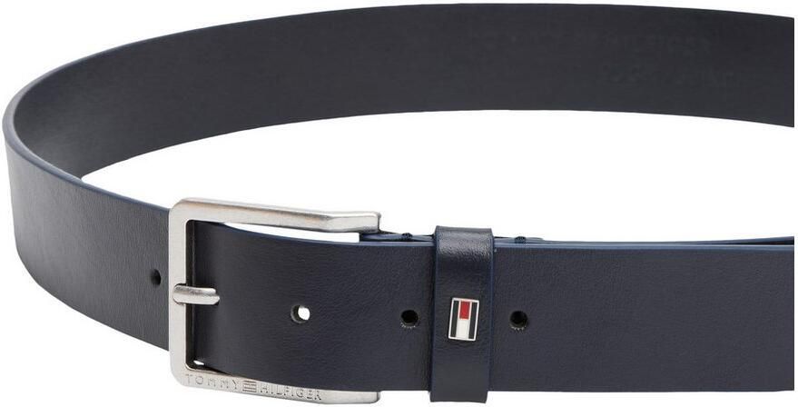 Tommy Hilfiger Leren riem Oliver met contrastgesp en logo-lus - Foto 6