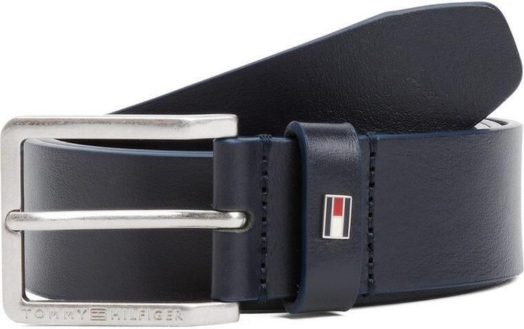 Tommy Hilfiger Leren riem Oliver met contrastgesp en logo-lus - Foto 7