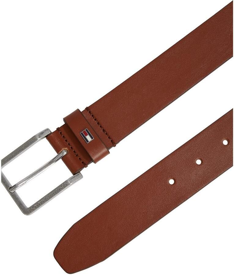 Tommy Hilfiger Leren riem Oliver met contrastgesp en logo-lus - Foto 2