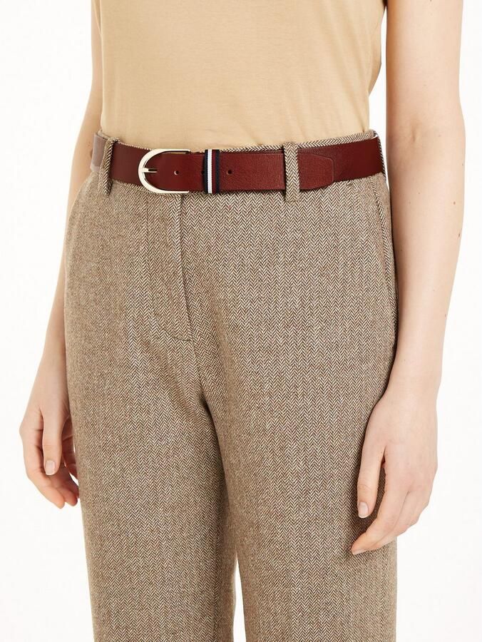 Tommy Hilfiger Leren riem TH CORP CASUAL 3.5 met gestempeld logo - Foto 2