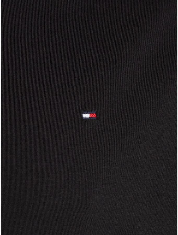 Tommy Hilfiger Longsleeve BT-STRETCH SLIM FIT TEE-B met ronde hals en logo effen casual slim fit katoenmix ronde hals grote maten - Foto 2