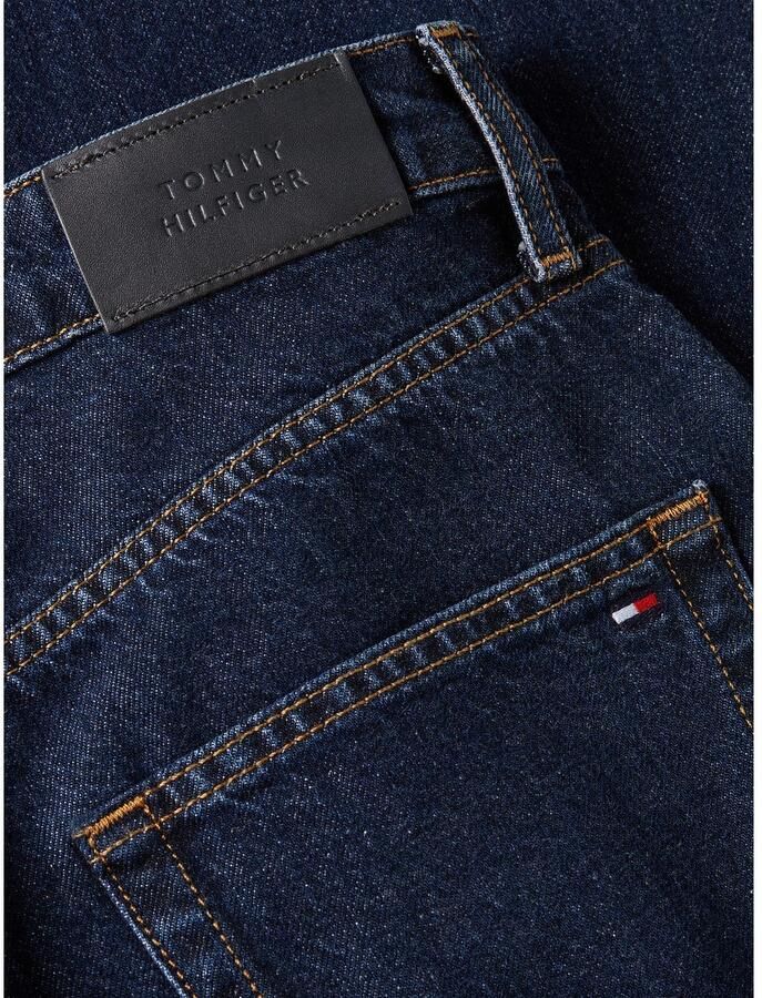 Tommy Hilfiger Loose fit jeans LOOSE STRAIGHT RW CLER met logo-badge - Foto 8