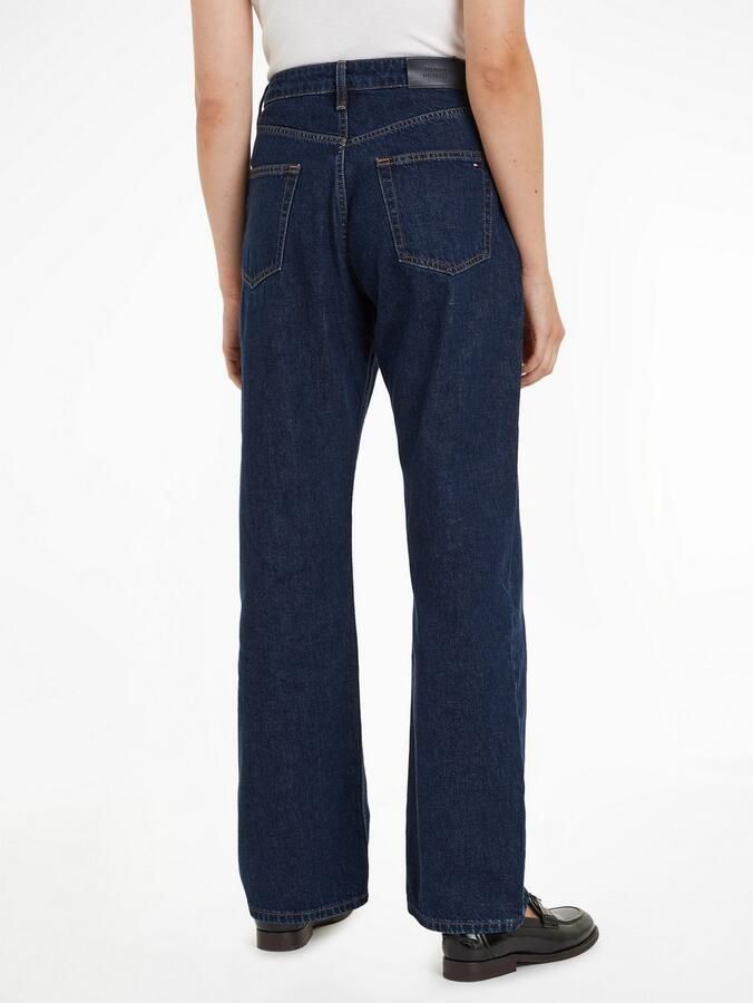 Tommy Hilfiger Loose fit jeans LOOSE STRAIGHT RW CLER met logo-badge - Foto 2