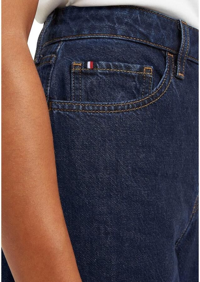 Tommy Hilfiger Loose fit jeans LOOSE STRAIGHT RW CLER met logo-badge - Foto 4