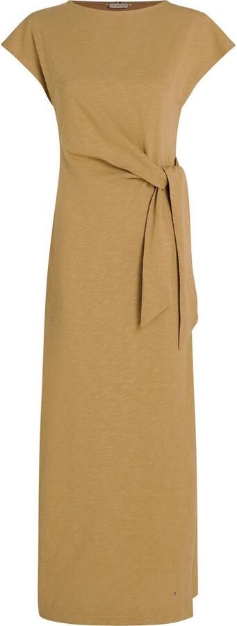 Tommy Hilfiger Midi-jurk KNOT BOAT-NK MIDI DRESS SS - Foto 4