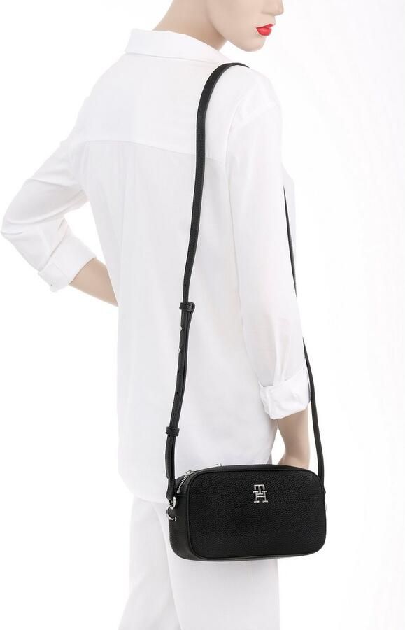 Tommy Hilfiger Mini-bag TH EMBLEM CAMERA BAG met th-embleem aan de voorkant - Foto 4