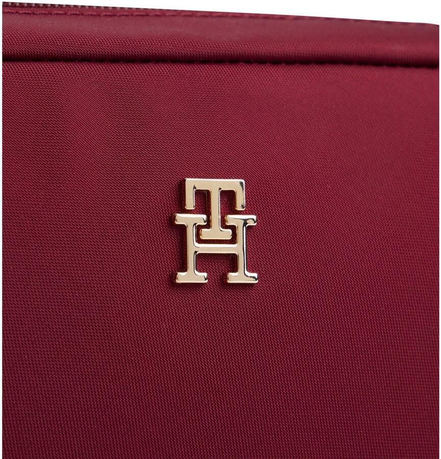 Tommy Hilfiger Minibag POPETTE CAMERA BAG dames schoudertas met th-sieraad