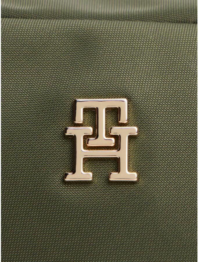 Tommy Hilfiger Minibag POPETTE CAMERA BAG dames schoudertas met th-sieraad