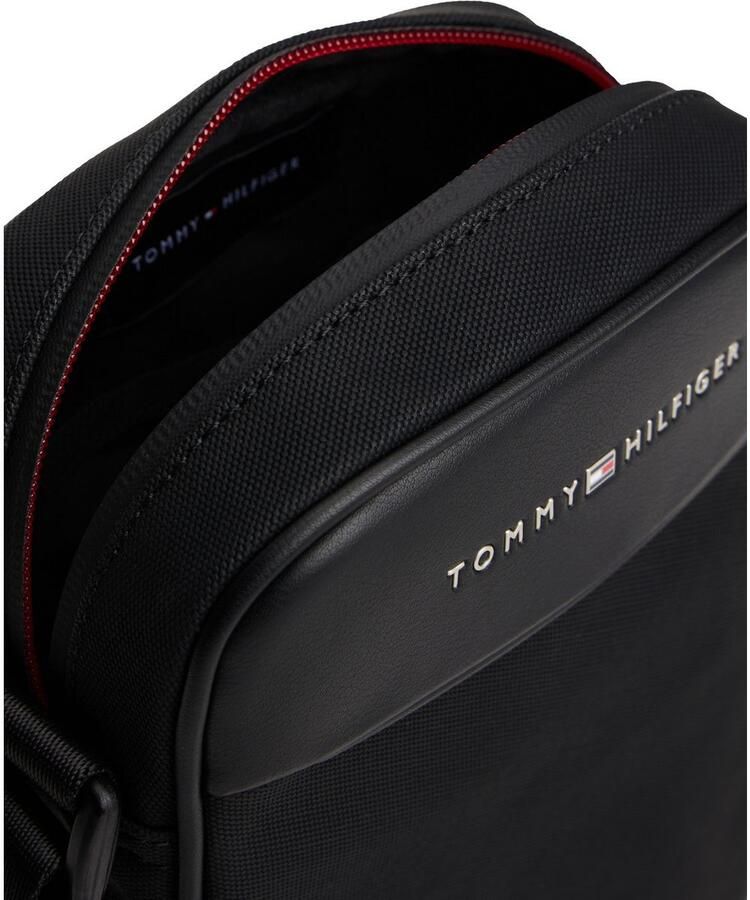 Tommy Hilfiger Minibag TH FOUNDATION MINI REPORTER men schoudertas met logo - Foto 2