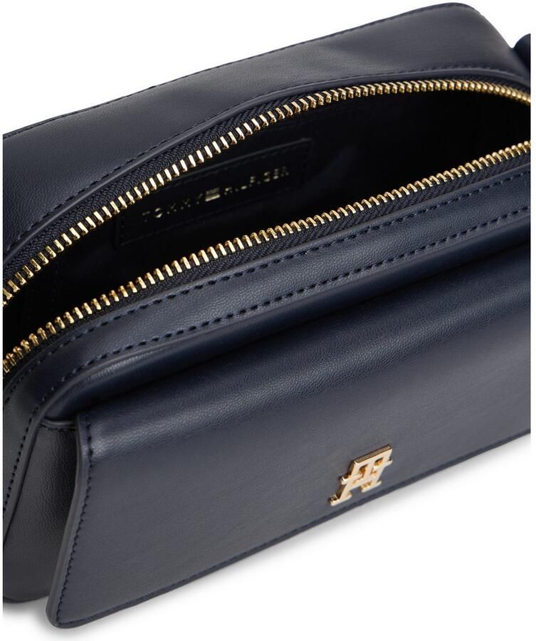 Tommy Hilfiger Minibag TH ICON CAMERA BAG dames schoudertas met th-logo-embleem