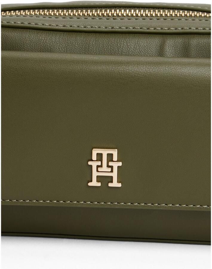 Tommy Hilfiger Minibag TH ICON CAMERA BAG dames schoudertas met th-logo-embleem